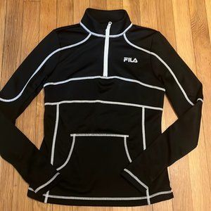 FILA Sport Womens XS Quarter Zip Pullover